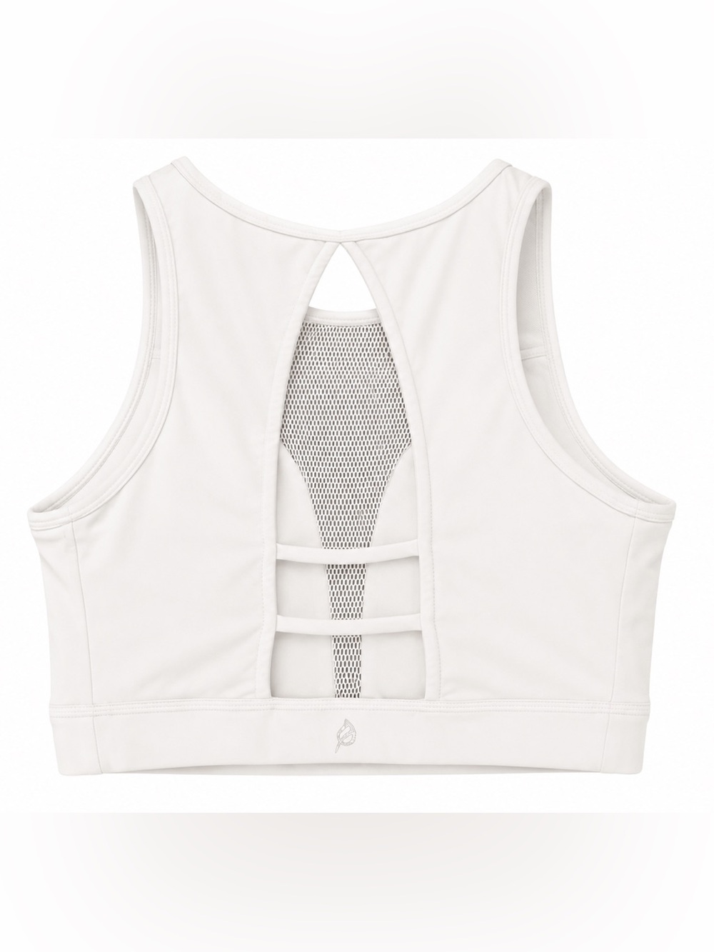 Light mint Mesh Inset Sports Bra - Picture 2 of 2